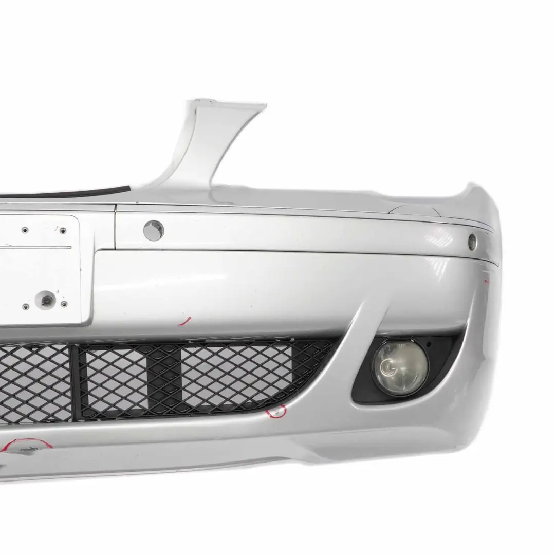 BMW E65 E66 Front Bumper Panel Titansilber Titan Silver Metallic - 354 - SKU 0395300-TS - Part number 0395300