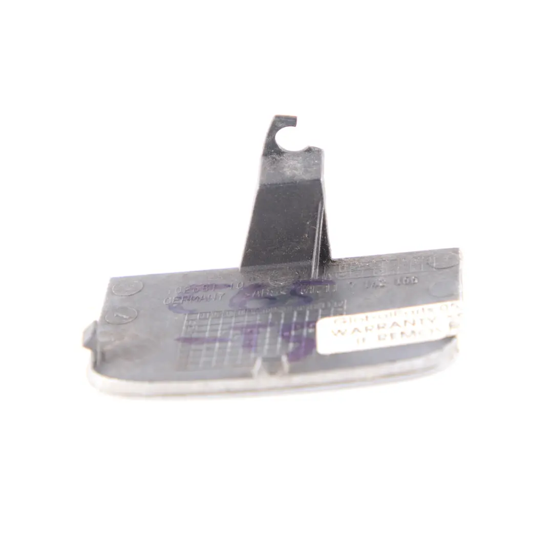 BMW E65 E66 Front Bumper Flap Towing Eye Titansilber Silver 354 7142166 - SKU 0395303-TS - Part number 0395303