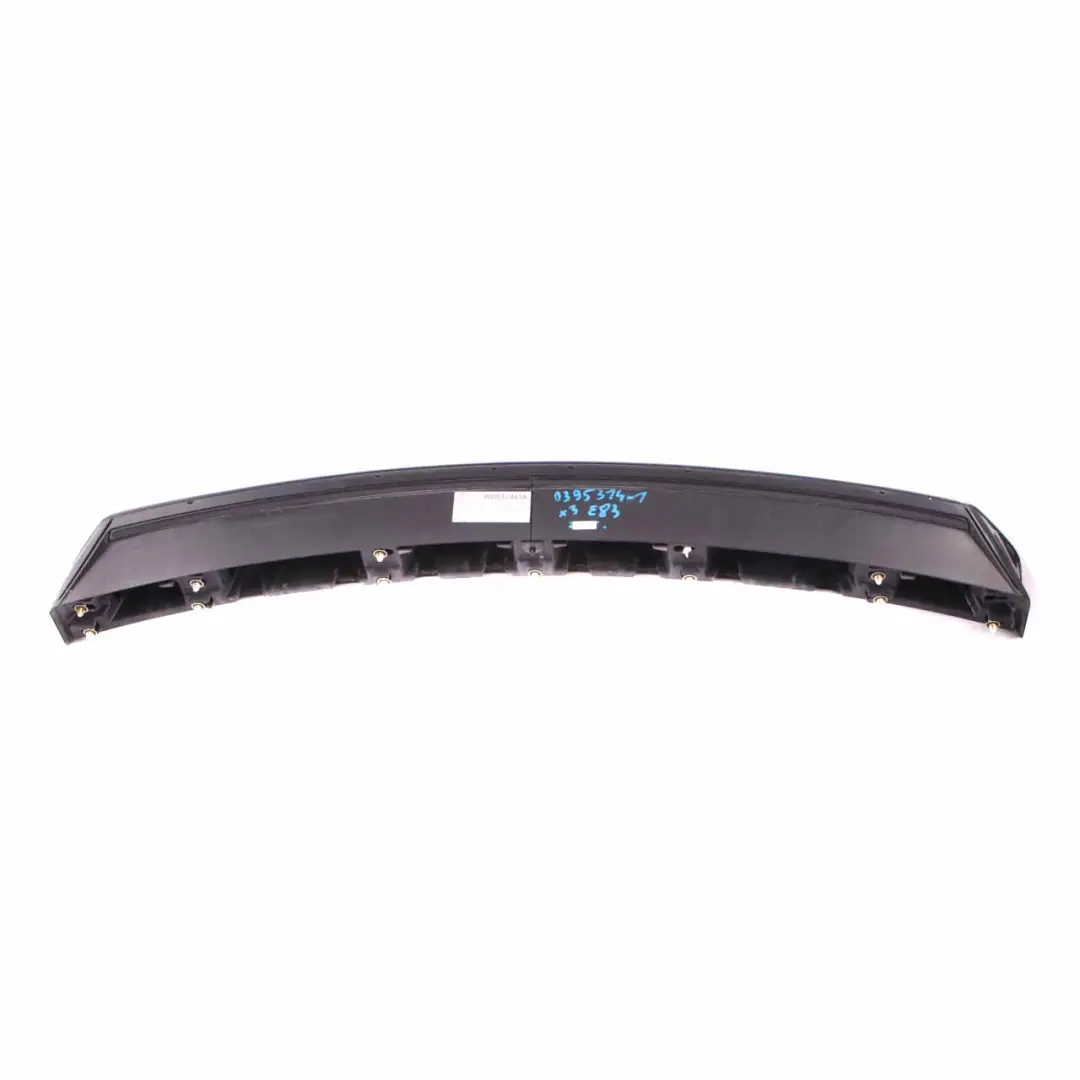 BMW X3 E83 Aerokit Boot Trunk Lid Tailgate Cover Black Sapphire Metallic - 475 - SKU 0395314-1 - Part number 0395314
