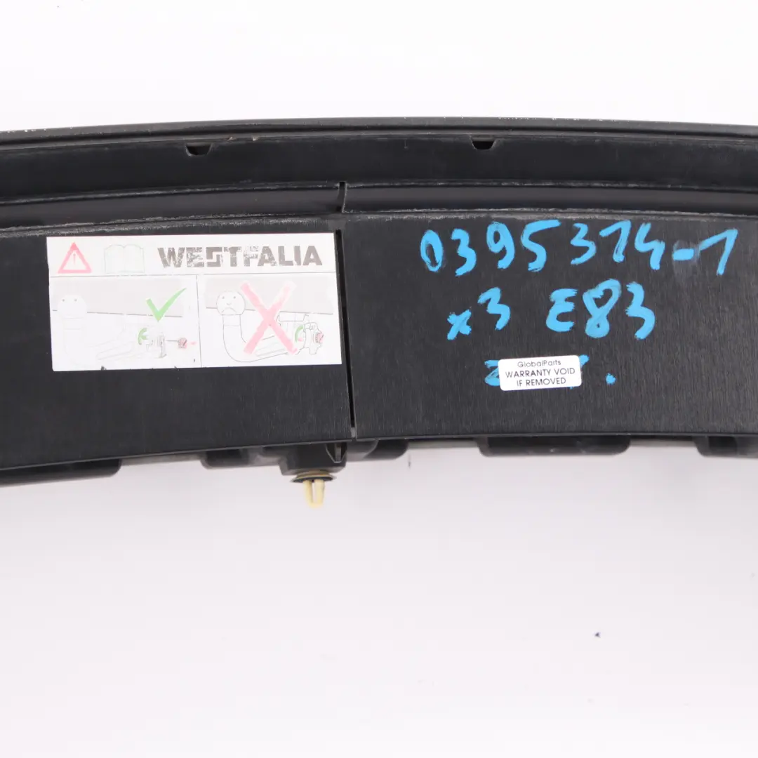 Aerokit Boot Trunk Lid Tailgate Cover Black Sapphire Metallic - 475 to BMW X3 E83 with Part number 0395314 BMW X3 E83 Aerokit Boot Trunk Lid Tailgate Cover Black Sapphire Metallic - 475 - SKU 0395314-1 - Part number 0395314