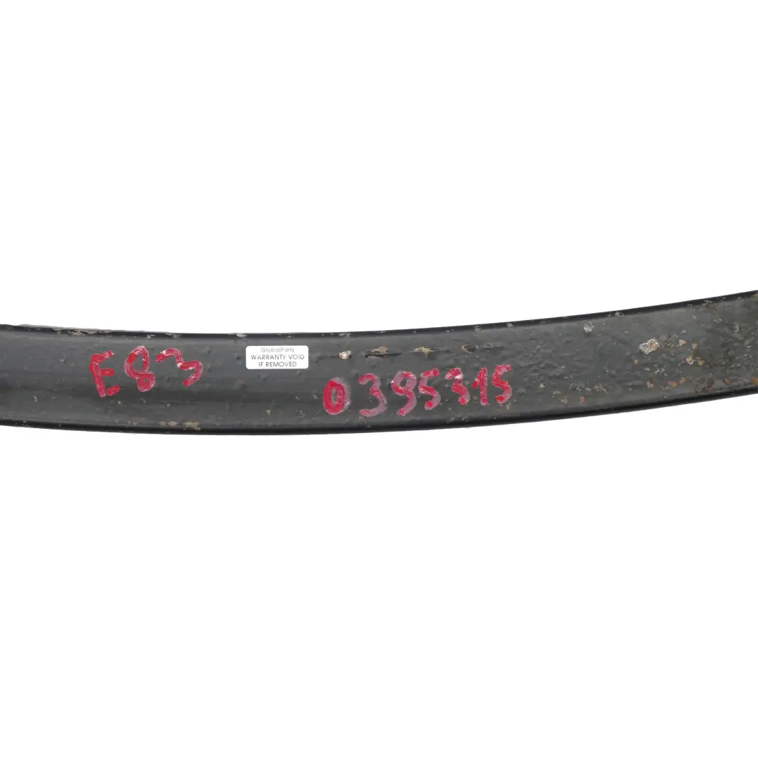 BMW X3 E83 Aero Trasero Parachoques De Soporte Choque Barra De Refuerzo 0 - SKU 395315 - Número de pieza 0395315