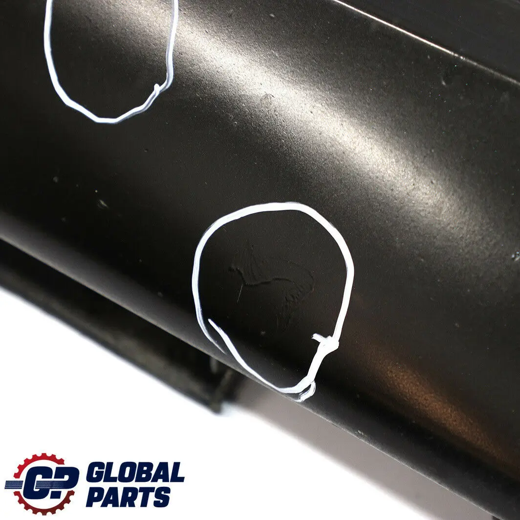 BMW E66 Long Door Sill Cover Skirt Right Black Sapphire - 475 - SKU 0395480-BS - Número de pieza 0395480