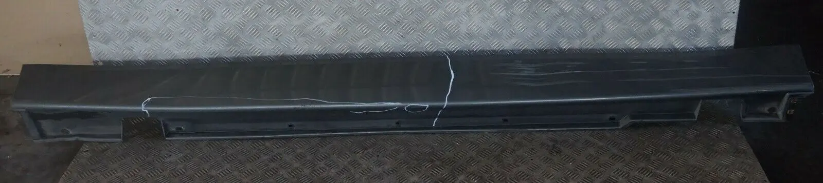 BMW E65 Faldon Cubre umbral De puerta Izquierda Titangrau Titan Gris A36