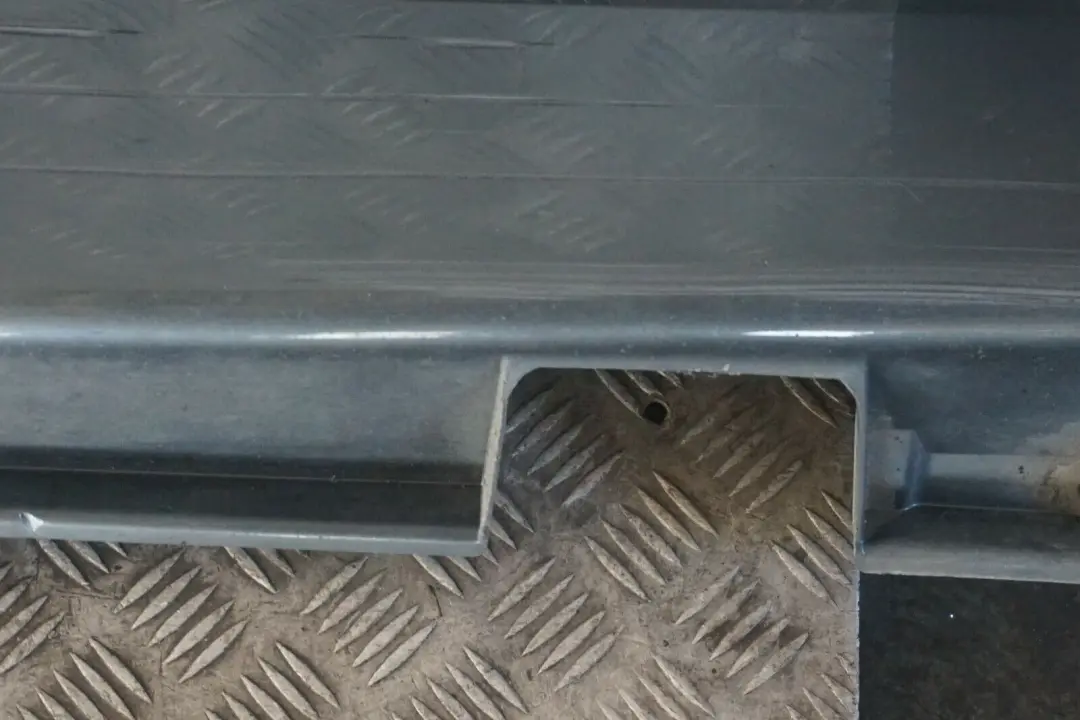 BMW 7 Series E65 Door Sill Cover Skirt Left N/S Titangrau Titan Grey A36 - SKU 0395481-TGR - Part number 0395481