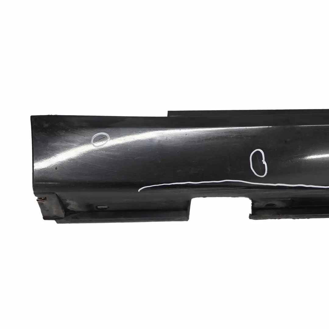 BMW E65 Listello Portiera Apertura Gonna SX Schwarz 2 - 668 - SKU 0395481-SCH - Numero di parte 0395481