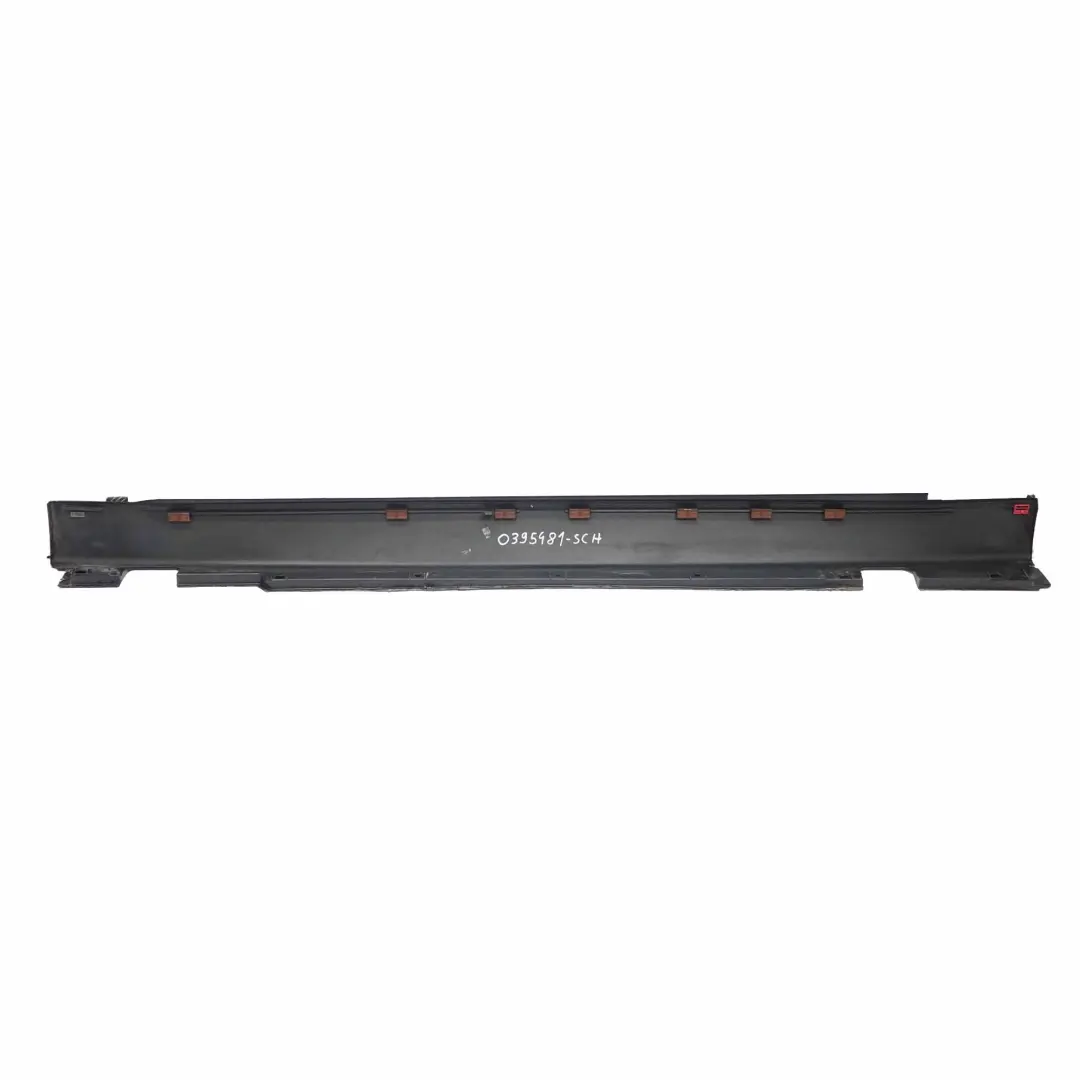 BMW E65 Side Skirt Door Sill Cover Left N/S Schwarz 2 Black - 668 - SKU 0395481-SCH - Part number 0395481