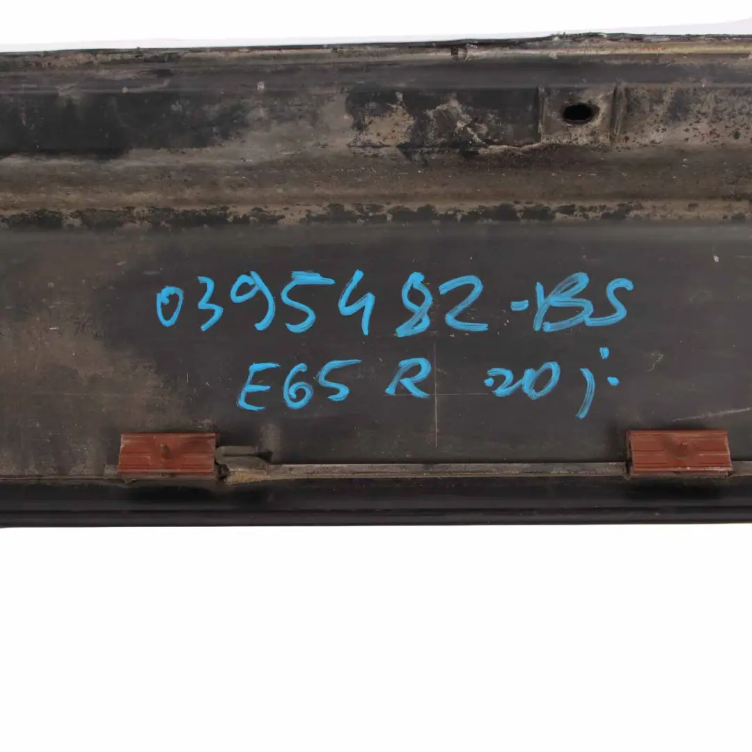 Side Skirt Door Sill Cover Left N/S Black Sapphire Metallic - 475 to BMW E65 with Part number 0395481 BMW E65 Side Skirt Door Sill Cover Left N/S Black Sapphire Metallic - 475 - SKU 0395481-BS1 - Part number 0395481