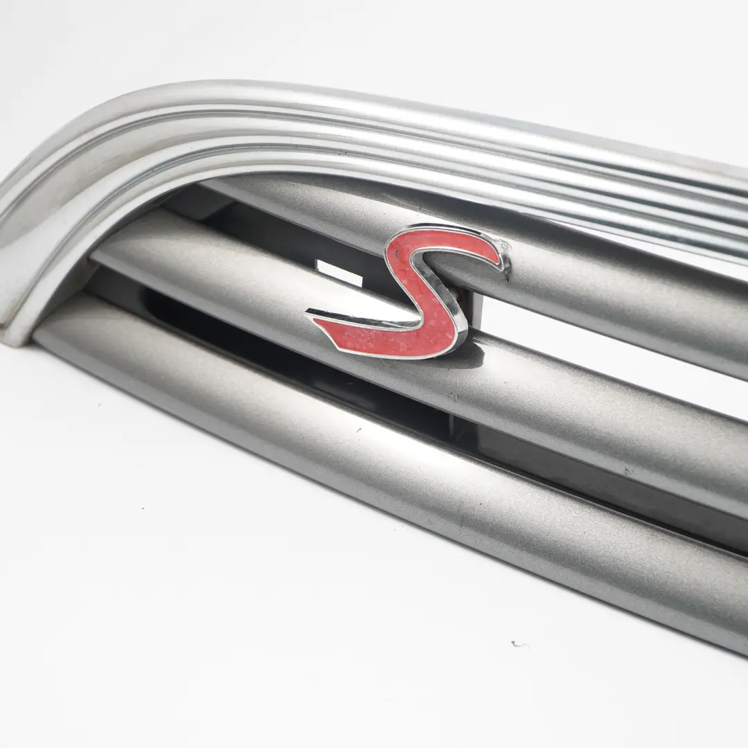 Mini Cooper S R53 Ziergitter Frontstoßstange Dark Silver 871 Dunkel Silber - SKU 0395839-DS2 - Teilenummer 0395839