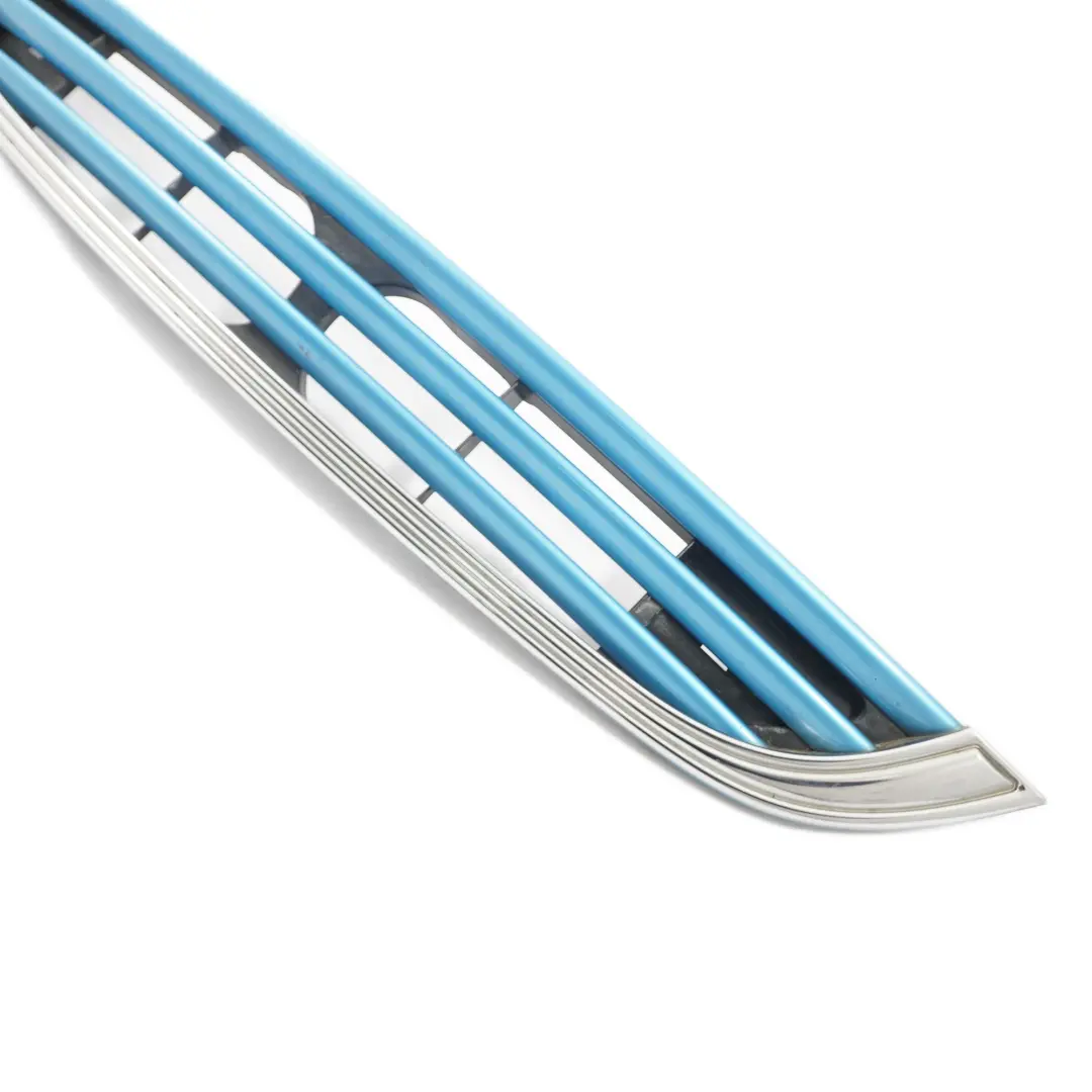 Ziergitter Frontstoßstange Electric Blue Blau Metallic - 870 für Mini Cooper S R53 mit Teilenummer 0395839 Mini Cooper S R53 Ziergitter Frontstoßstange Electric Blue Blau Metallic - 870 - SKU 0395839-ELB1 - Teilenummer 0395839
