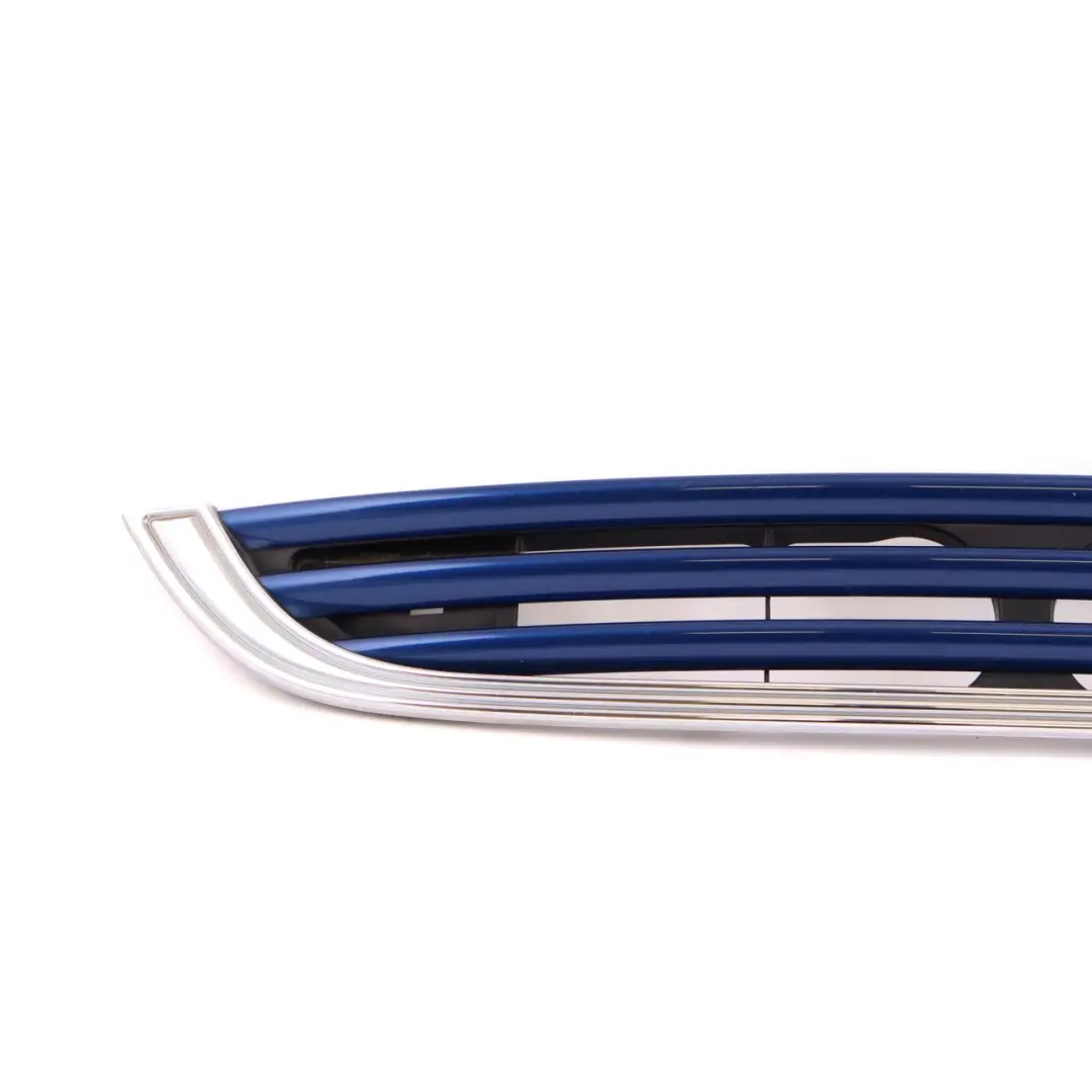 Front Bumper Bottom Trim Grille Cover Indi Blue Metallic - 862 to Mini Cooper S R53 with Part number 0395839 Mini Cooper S R53 Front Bumper Bottom Trim Grille Cover Indi Blue Metallic - 862 - SKU 0395839-IB - Part number 0395839