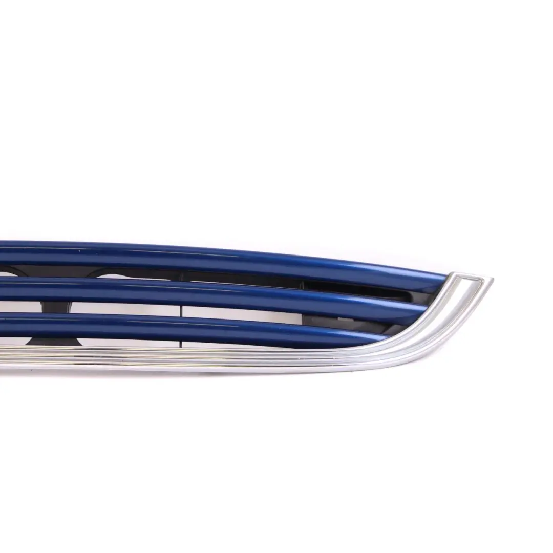 Front Bumper Bottom Trim Grille Cover Indi Blue Metallic - 862 to Mini Cooper S R53 with Part number 0395839 Mini Cooper S R53 Front Bumper Bottom Trim Grille Cover Indi Blue Metallic - 862 - SKU 0395839-IB - Part number 0395839
