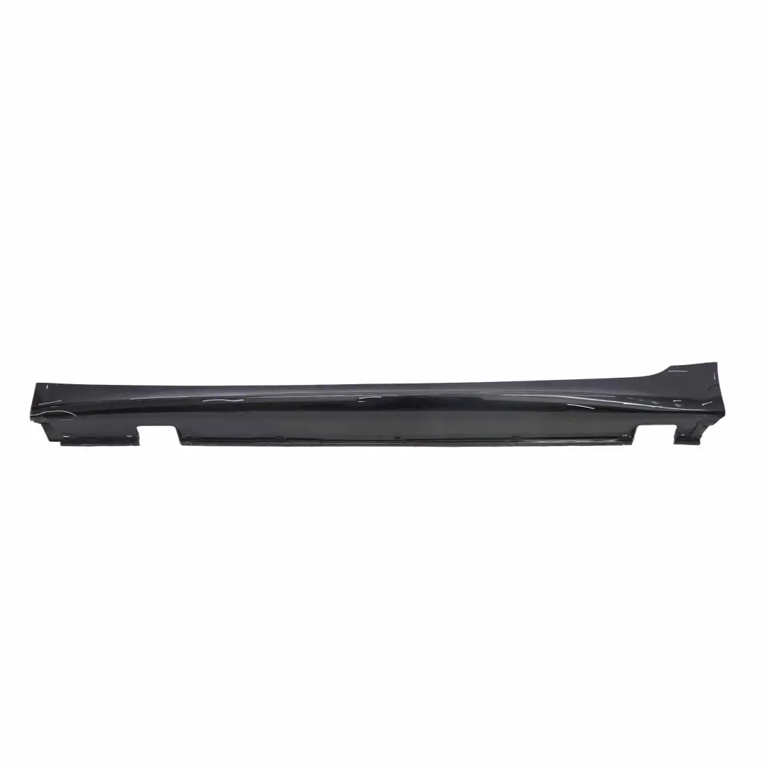 BMW 5 E60 E61 M5 M Sport Bas de Porte Seuil Facade Gauche Noir de Carbone - SKU 0396899-CAR3 - Numéro de pièce 0396899