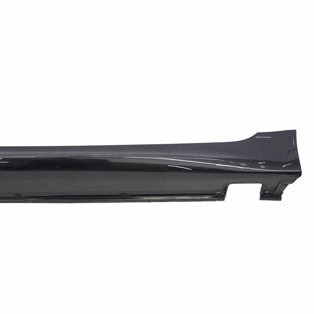 BMW 5 E60 E61 M5 M Sport Bas de Porte Seuil Facade Gauche Noir de Carbone - SKU 0396899-CAR3 - Numéro de pièce 0396899