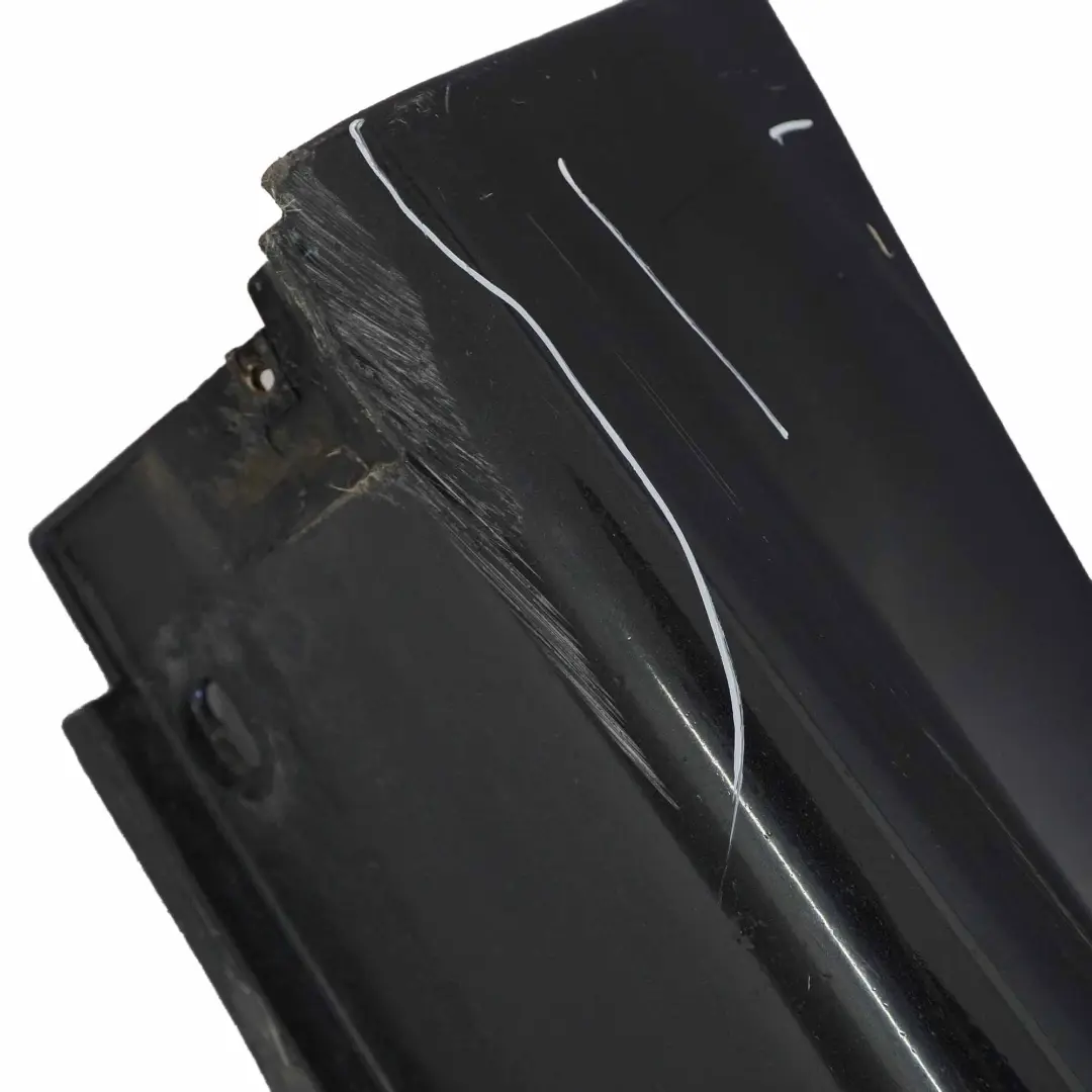 BMW 5 E60 E61 M5 M Sport Bas de Porte Seuil Facade Gauche Noir de Carbone - SKU 0396899-CAR3 - Numéro de pièce 0396899