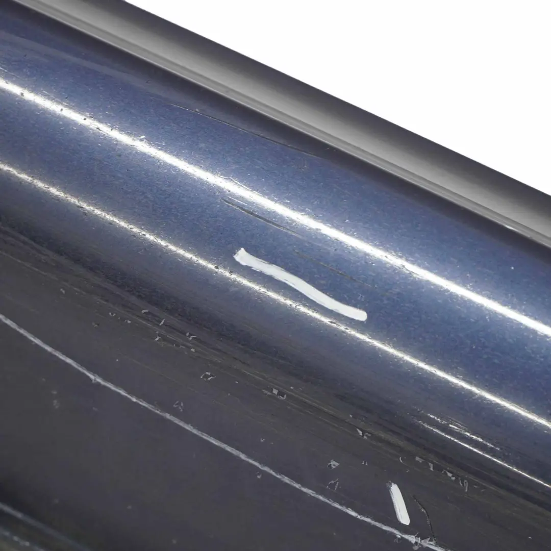 BMW E60 E61 M5 M Sport Cache Latérale seuil de porte gauche Tiefseeblau Bleu A76 - SKU 0396899-DSB - Numéro de pièce 0396899