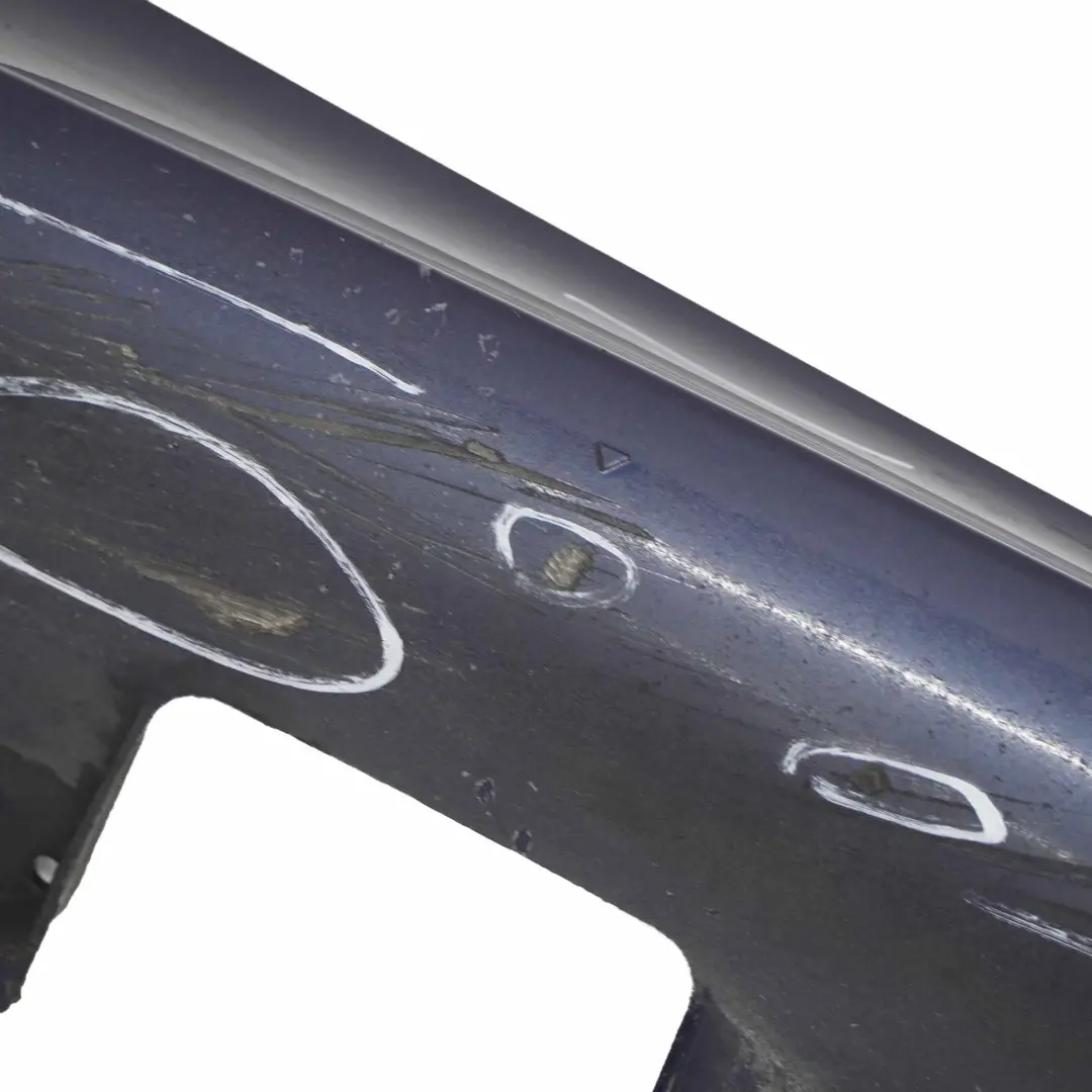 BMW E60 E61 M5 M Sport Cache Latérale seuil de porte gauche Tiefseeblau Bleu A76 - SKU 0396899-DSB - Numéro de pièce 0396899