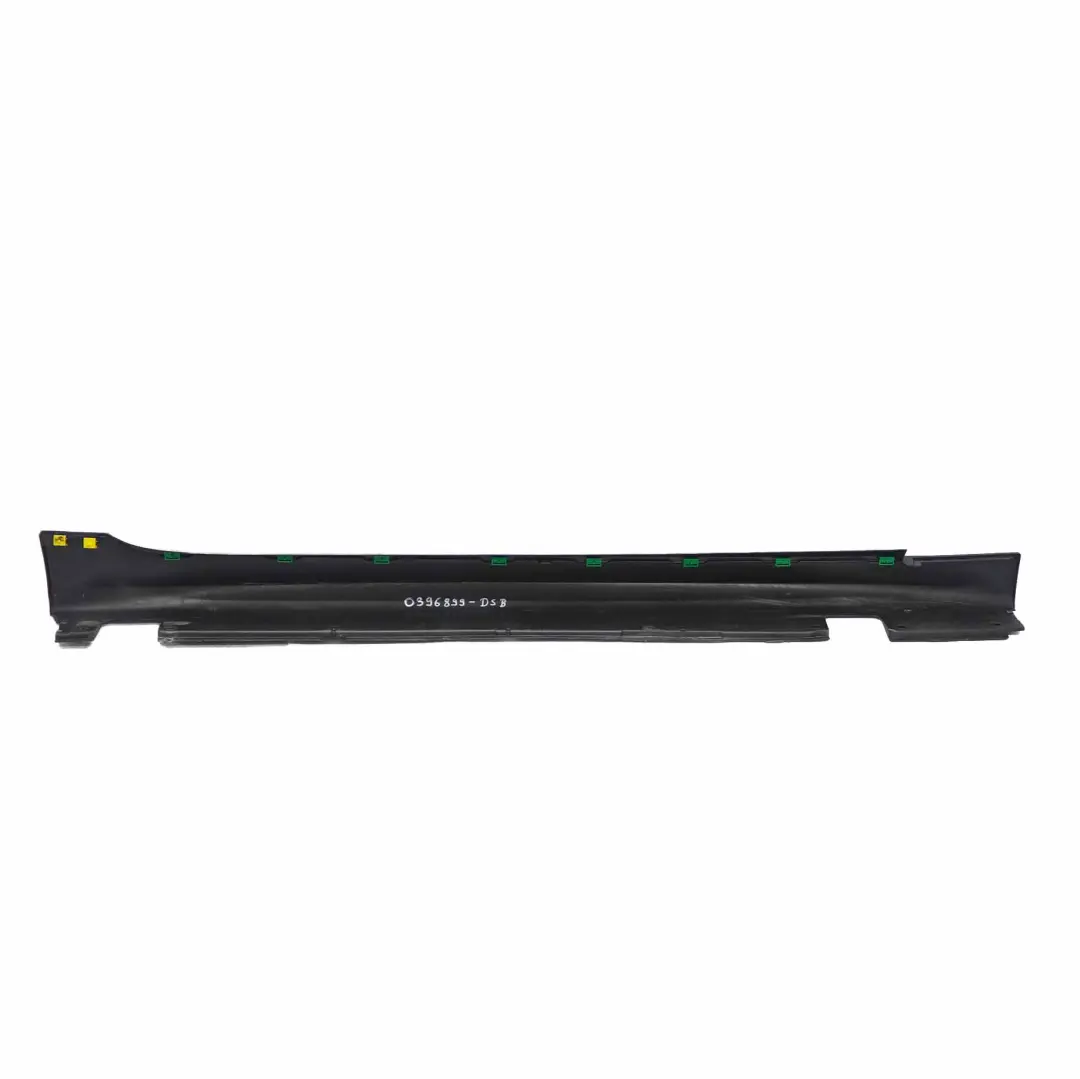 BMW E60 E61 M5 M Sport Cache Latérale seuil de porte gauche Tiefseeblau Bleu A76 - SKU 0396899-DSB - Numéro de pièce 0396899