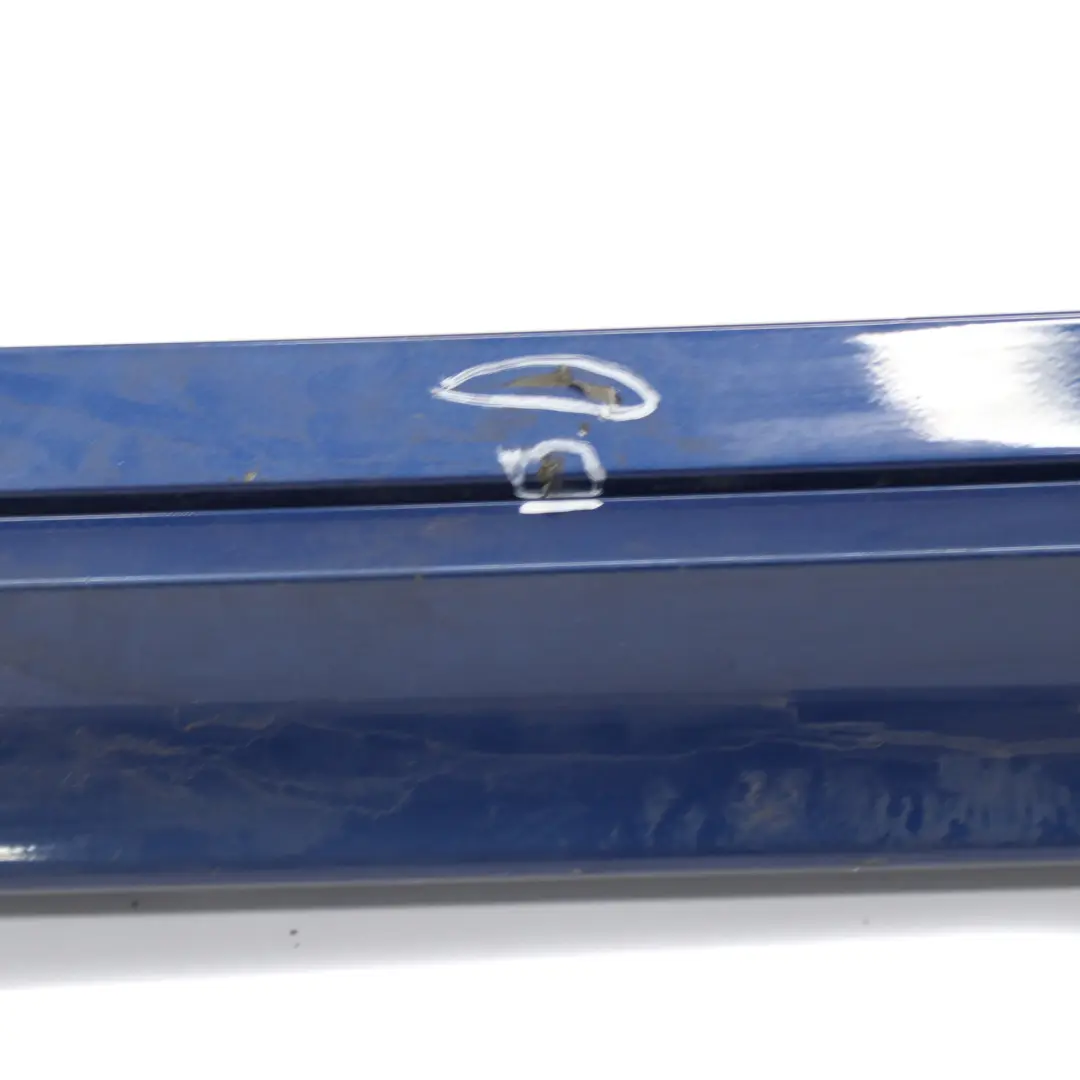 BMW E60 E61 M Sport M5 Schwellerleiste Schweller Blende Links Le Mans Blau - 381 - SKU 0396899-LMB1 - Teilenummer 0396899