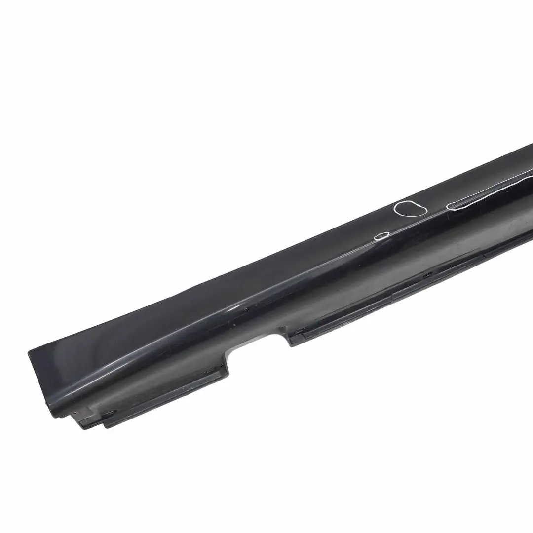 BMW E60 E61 M5 M Sport Cubre umbral puerta Izquierdo Monacoblau Azul Faldón - SKU 0396899-MB - Número de pieza 0396899