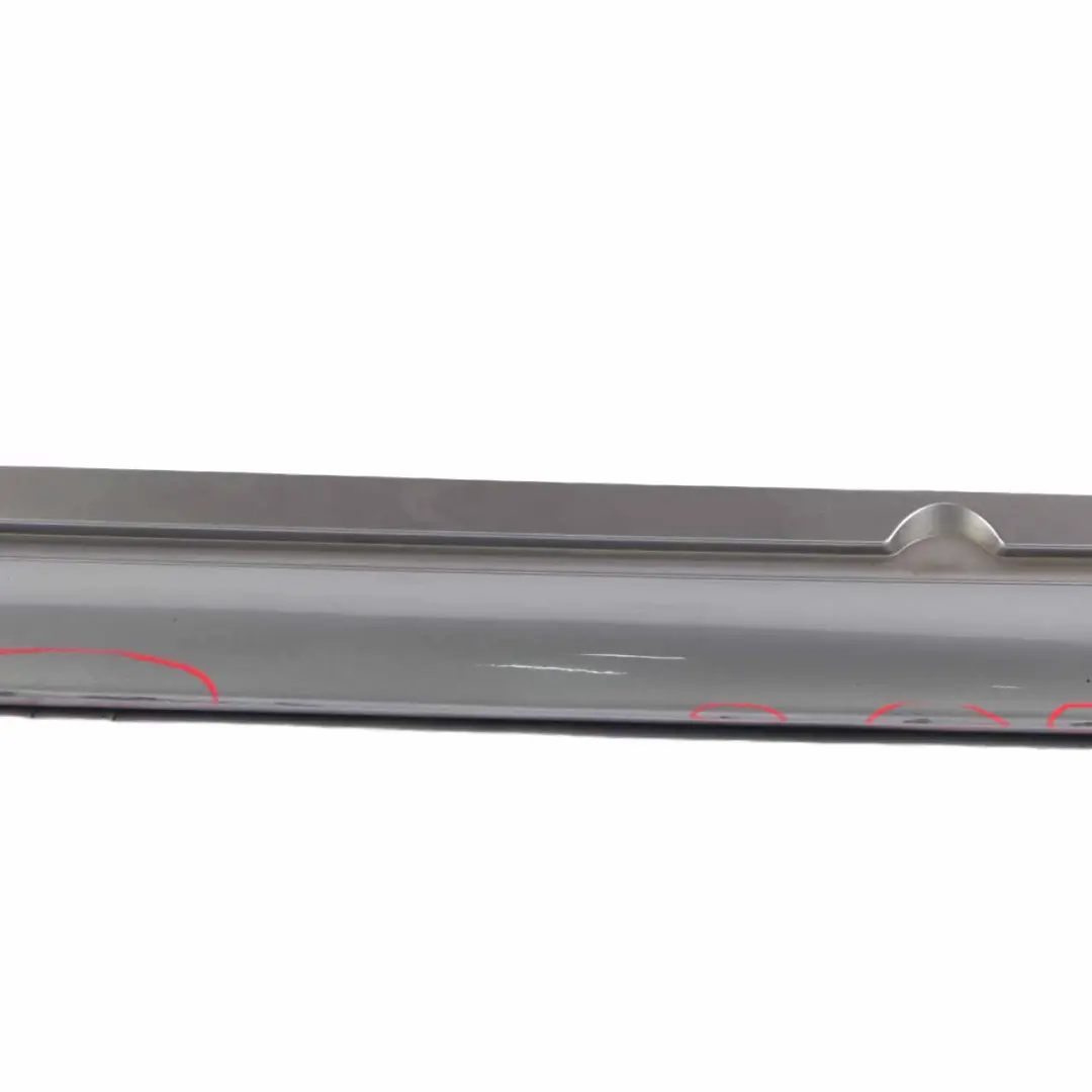 Side Skirt M Sport M5 Sill Cover Panel Left N/S Spacegrau Grey - A52 to BMW E60 E61 with Part number 0396899 BMW E60 E61 Side Skirt M Sport M5 Sill Cover Panel Left N/S Spacegrau Grey - A52 - SKU 0396899-SCG1 - Part number 0396899