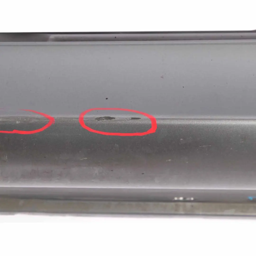 Side Skirt M Sport M5 Sill Cover Panel Left N/S Spacegrau Grey - A52 to BMW E60 E61 with Part number 0396899 BMW E60 E61 Side Skirt M Sport M5 Sill Cover Panel Left N/S Spacegrau Grey - A52 - SKU 0396899-SCG1 - Part number 0396899