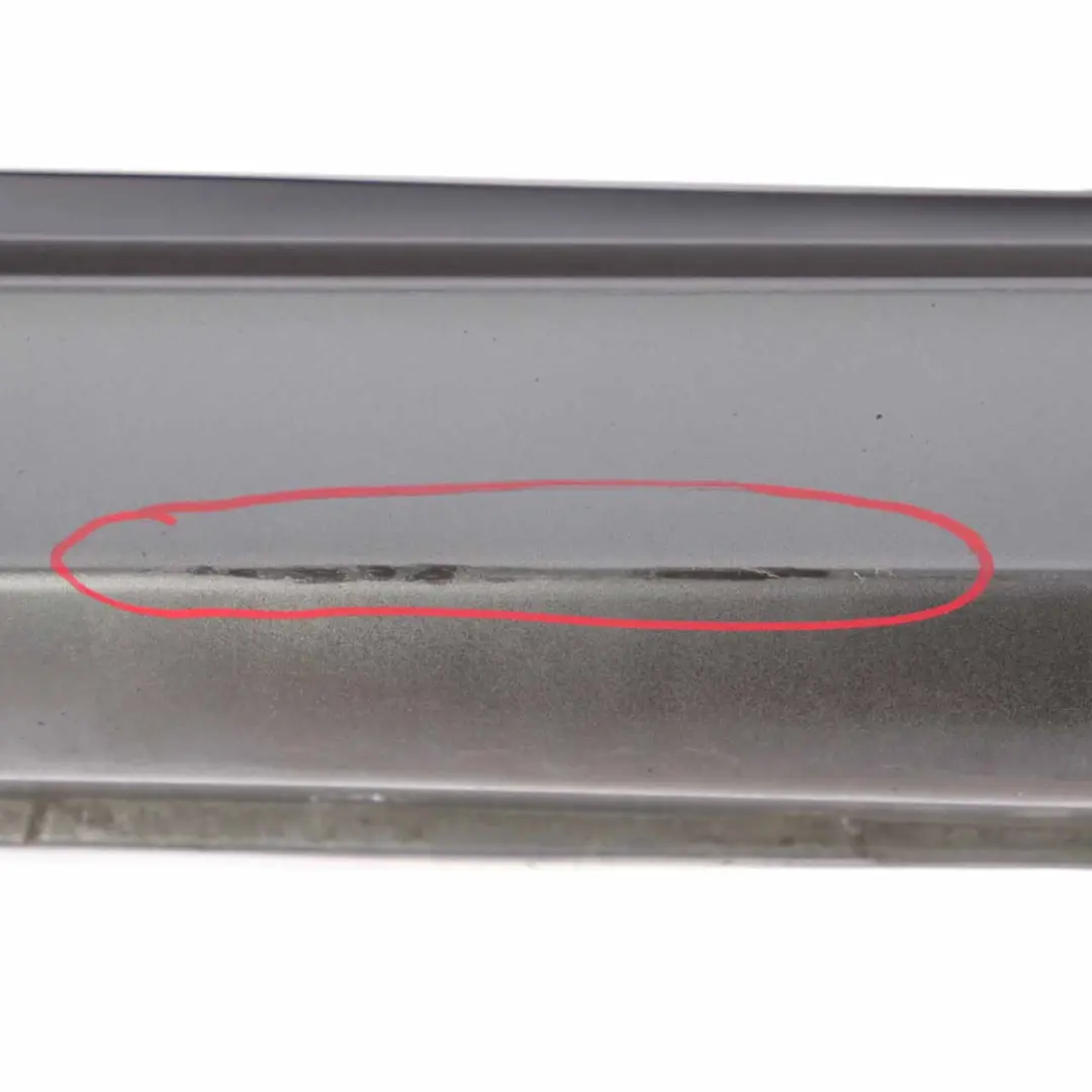 Side Skirt M Sport M5 Sill Cover Panel Left N/S Spacegrau Grey - A52 to BMW E60 E61 with Part number 0396899 BMW E60 E61 Side Skirt M Sport M5 Sill Cover Panel Left N/S Spacegrau Grey - A52 - SKU 0396899-SCG1 - Part number 0396899