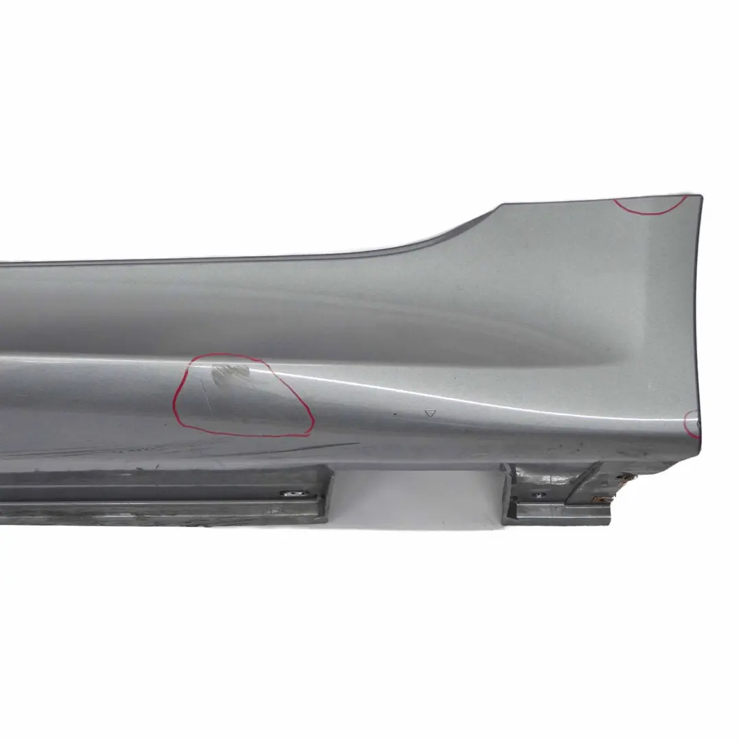 Side Skirt BMW E60 E61 M5 M Sport Door Sill Cover Left N/S Spacegrau Grey - A52 to with Part number 0396899 Side Skirt BMW E60 E61 M5 M Sport Door Sill Cover Left N/S Spacegrau Grey - A52 - SKU 0396899-SCG2 - Part number 0396899