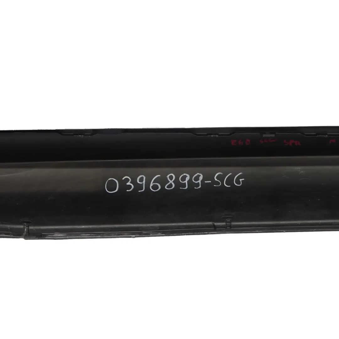 BMW 5 E60 E61 M5 M Sport Door Sill Cover Skirt Left N/S Spacegrau Grey - A52 - SKU 0396899-SCG - Part number 0396899
