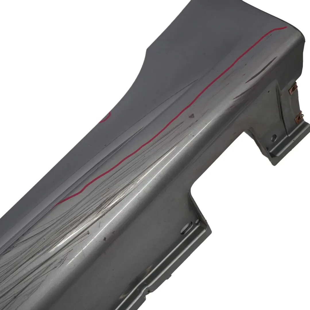 Door Sill Cover Skirt Left N/S Spacegrau Grey - A52 to BMW 5 E60 E61 M5 M Sport with Part number 0396899 BMW 5 E60 E61 M5 M Sport Door Sill Cover Skirt Left N/S Spacegrau Grey - A52 - SKU 0396899-SCG - Part number 0396899