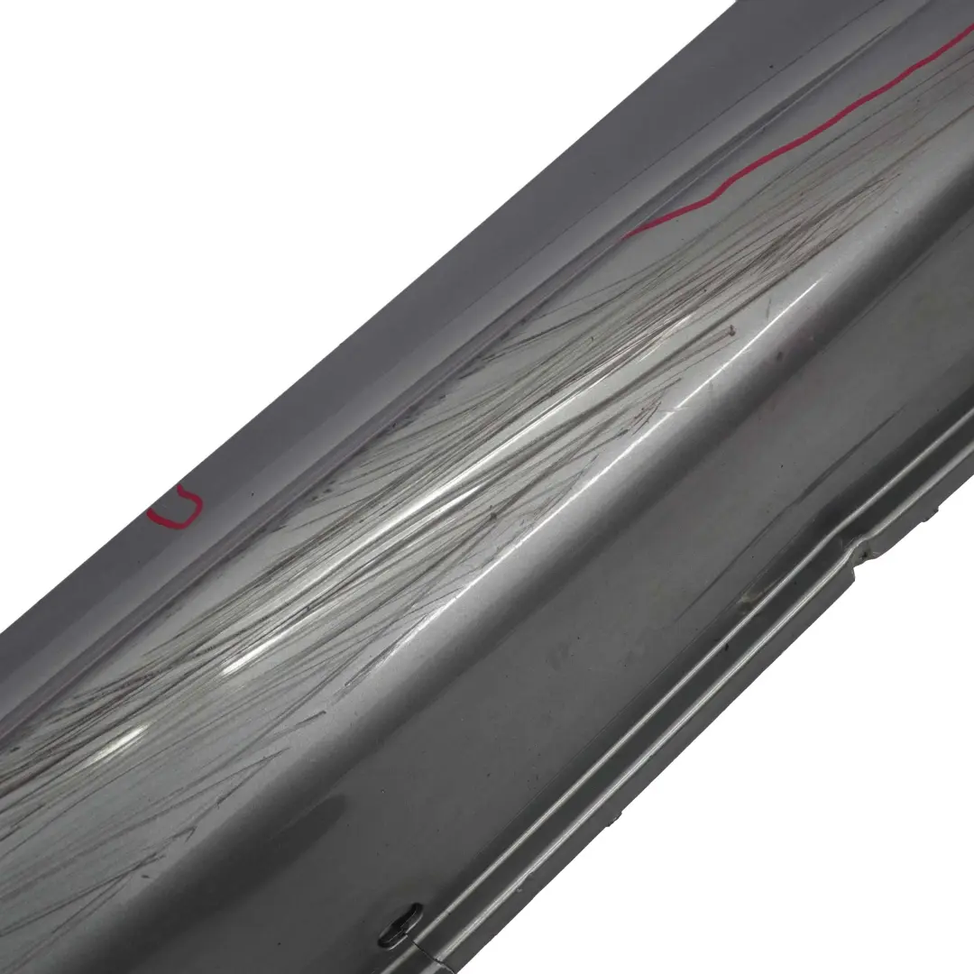 BMW E60 E61 M Sport M5 Listello Portiera Gonna Apertura SX Grigio Space - A52 - SKU 0396899-SCG - Numero di parte 0396899