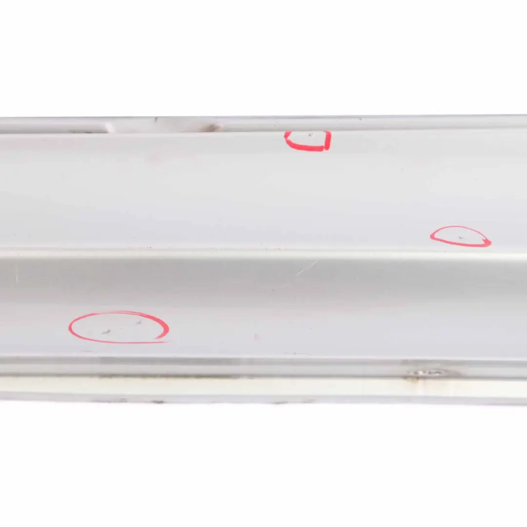 BMW E60 E61 Side Skirt M Sport M5 Door Sill Cover Left N/S Titan Silver - 354 - SKU 0396899-TS1 - Part number 0396899