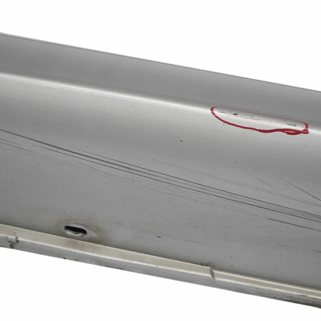 BMW E60 E61 M5 M Sport Cubre umbral De puerta Faldon Izquierdo Titansilber - 354 - SKU 0396899-TS3 - Número de pieza 0396899