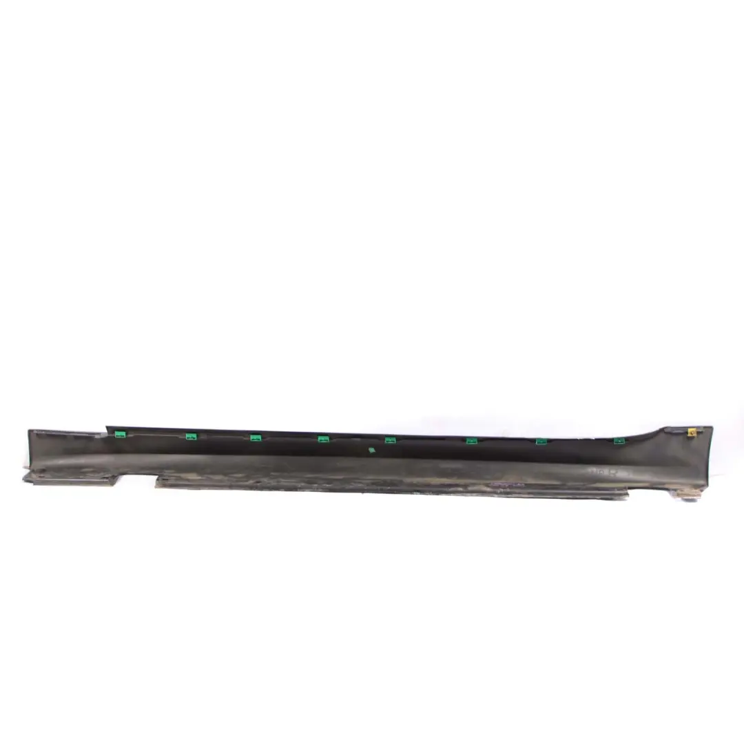BMW E60 E61 Side Skirt M Sport Door Sill Cover Right O/S Black Sapphire - 475 - SKU 0396900-BS - Part number 0396900