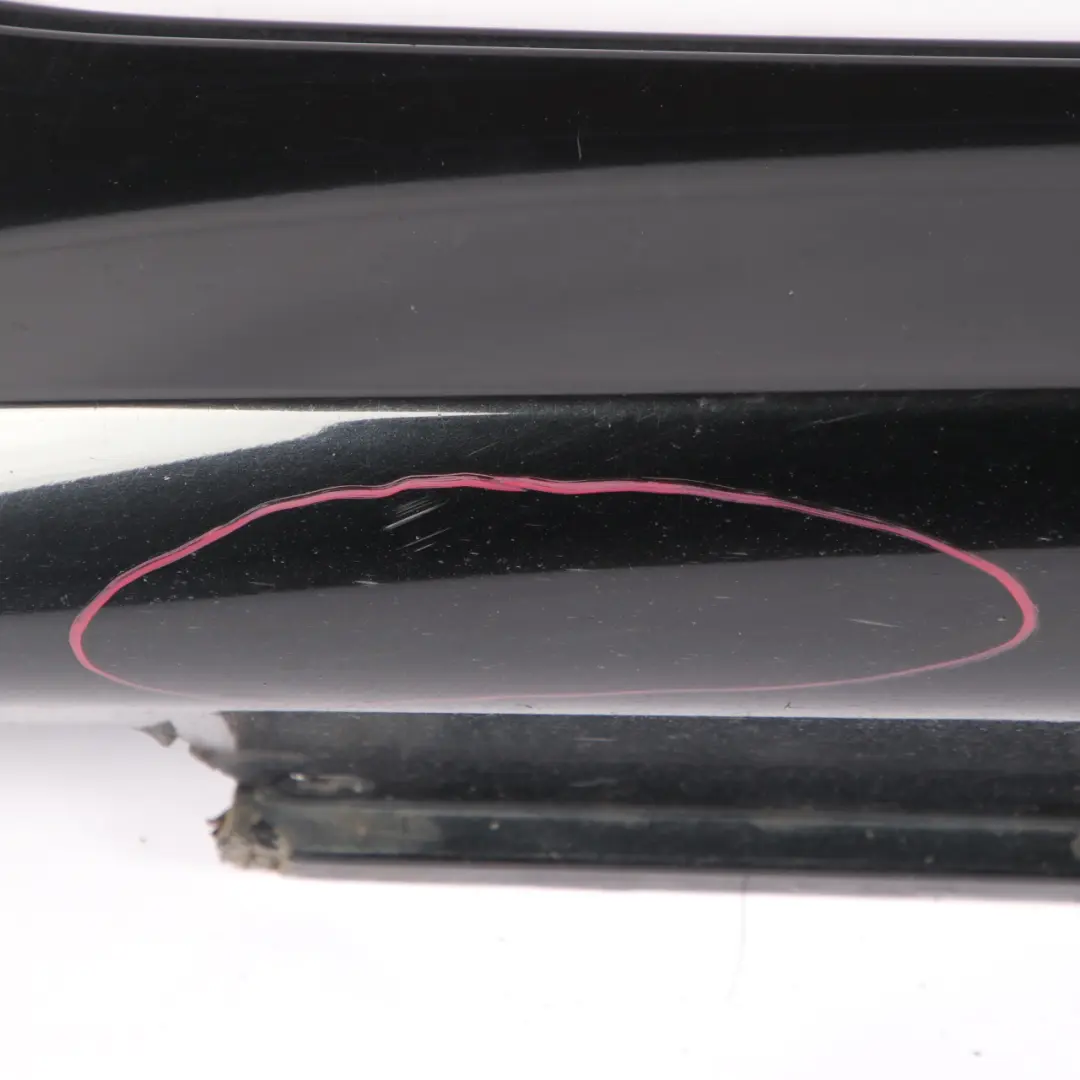 Side Skirt M Sport Door Sill Cover Right O/S Black Sapphire - 475 to BMW E60 E61 with Part number 0396900 BMW E60 E61 Side Skirt M Sport Door Sill Cover Right O/S Black Sapphire - 475 - SKU 0396900-BS - Part number 0396900