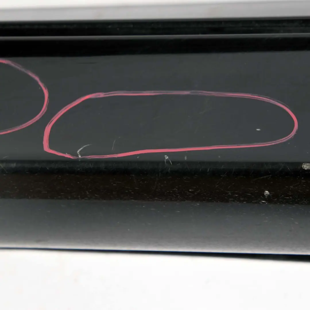 Side Skirt M Sport Door Sill Cover Right O/S Black Sapphire - 475 to BMW E60 E61 with Part number 0396900 BMW E60 E61 Side Skirt M Sport Door Sill Cover Right O/S Black Sapphire - 475 - SKU 0396900-BS - Part number 0396900