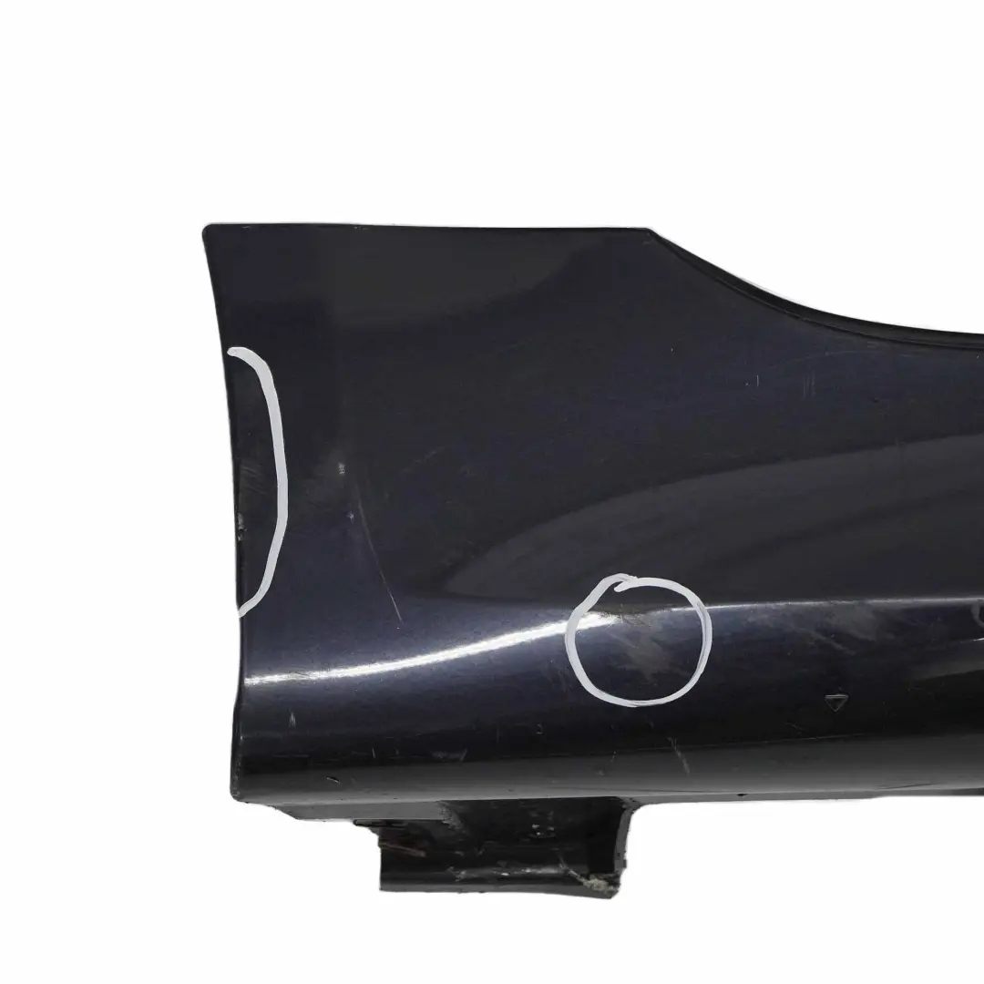 Door Sill Cover Skirt Right O/S Carbon Black - 416 to BMW 5 E60 E61 M5 M Sport with Part number 0396900 BMW 5 E60 E61 M5 M Sport Door Sill Cover Skirt Right O/S Carbon Black - 416 - SKU 0396900-CAR2 - Part number 0396900