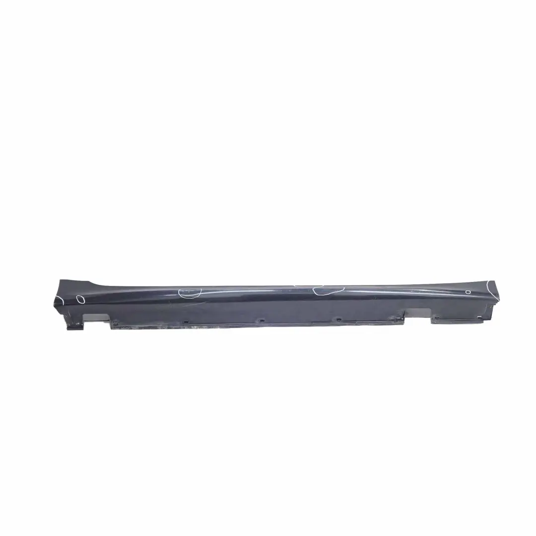 BMW E60 E61 M5 M Sport Listello Portiera Gonna Apertura Destra Carbonschwarz 416 - SKU 0396900-CAR4 - Numero di parte 0396900