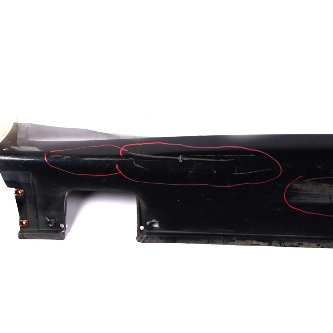 Door Sill Cover Skirt Right O/S Carbon Black - 416 to BMW 5 E60 E61 M5 M Sport with Part number 0396900 BMW 5 E60 E61 M5 M Sport Door Sill Cover Skirt Right O/S Carbon Black - 416 - SKU 0396900-CAR - Part number 0396900