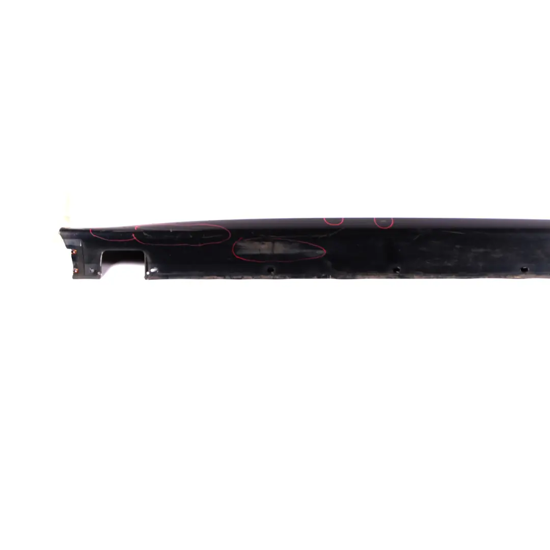 Door Sill Cover Skirt Right O/S Carbon Black - 416 to BMW 5 E60 E61 M5 M Sport with Part number 0396900 BMW 5 E60 E61 M5 M Sport Door Sill Cover Skirt Right O/S Carbon Black - 416 - SKU 0396900-CAR - Part number 0396900