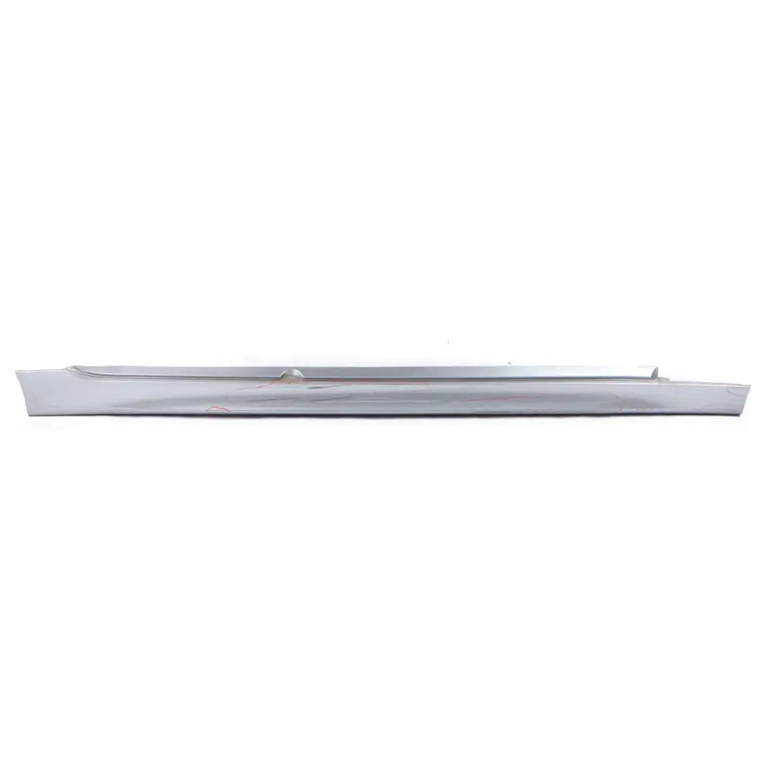 BMW 5 Series E60 E61 M5 M Sport Door Sill Cover Skirt Right O/S Silbergrau Grey - SKU 0396900-SBG - Part number 396900