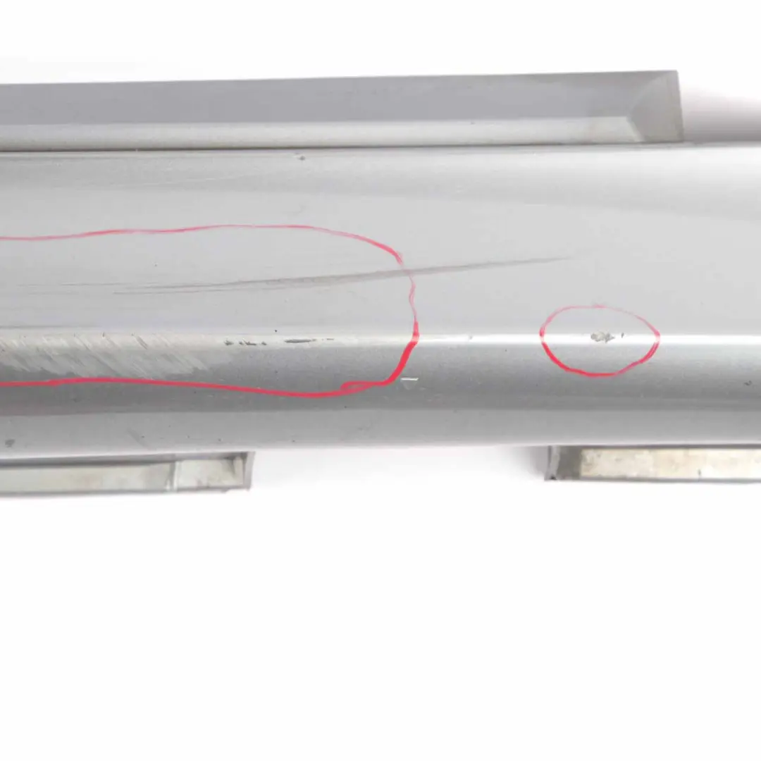 Copertura Gonna Verniciato Destra Grigio Argento per BMW E60 E61 M5 M Sport con numero di parte 396900 BMW E60 E61 M5 M Sport Copertura Gonna Verniciato Destra Grigio Argento - SKU 0396900-SBG - Numero di parte 396900