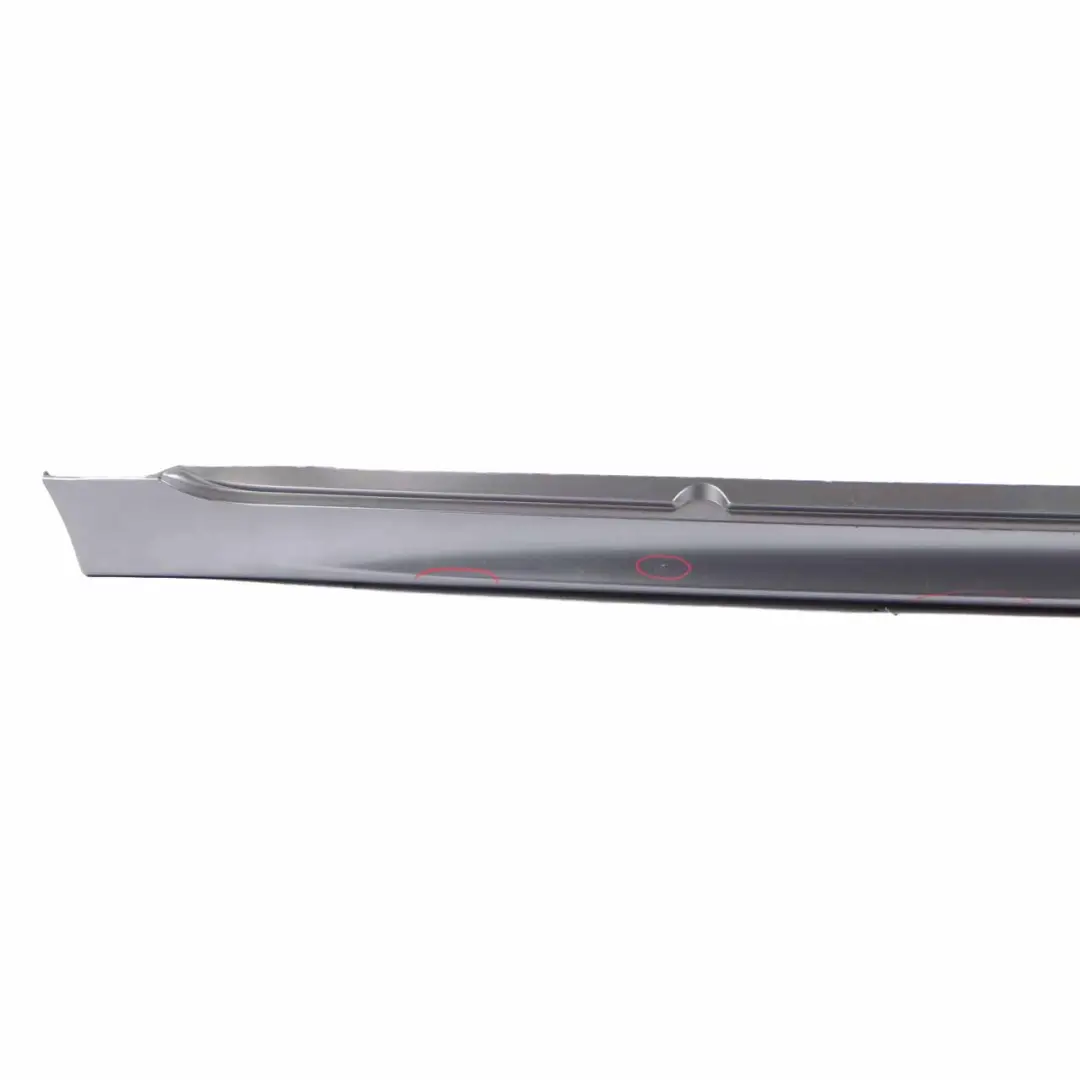 BMW E60 E61 M Sport Door Sill Cover Skirt Right O/S Spacegrau Metallic - A52 - SKU 0396900-SCG1 - Part number 0396900
