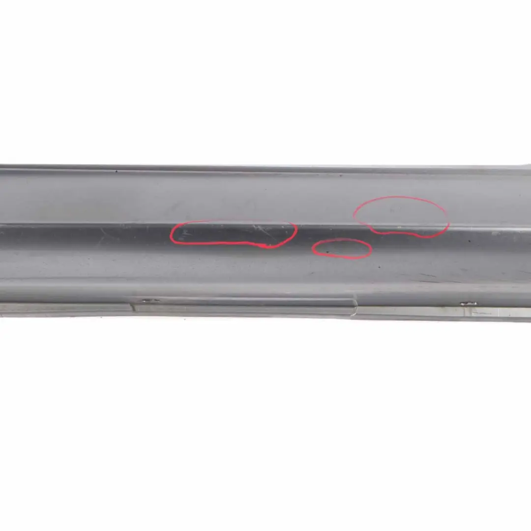 BMW E60 E61 M Sport Door Sill Cover Skirt Right O/S Spacegrau Metallic - A52 - SKU 0396900-SCG1 - Part number 0396900