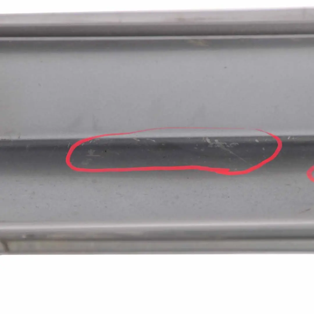 BMW E60 E61 M Sport Door Sill Cover Skirt Right O/S Spacegrau Metallic - A52 - SKU 0396900-SCG1 - Part number 0396900
