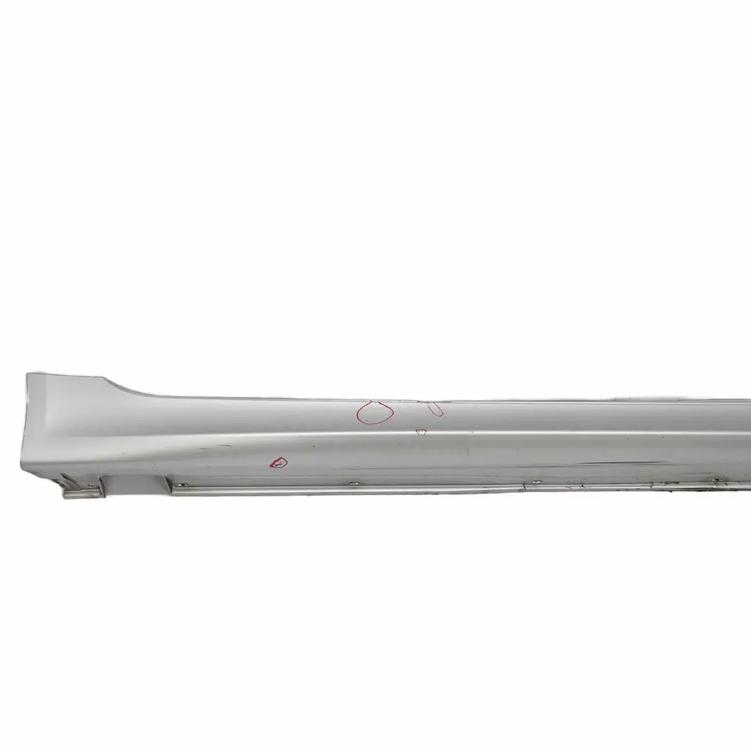 BMW E60 Side Skirt M Sport M5 Door Sill Cover Right O/S Titansilber Silber - 354 - SKU 0396900-TS2 - Part number 0396900