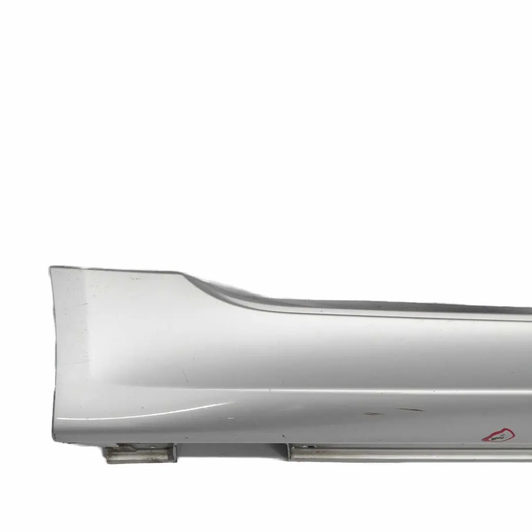 BMW E60 Faldón Lateral M Sport M5 Cubre Derecho O/S Titansilber Silber - 354 - SKU 0396900-TS2 - Número de pieza 0396900