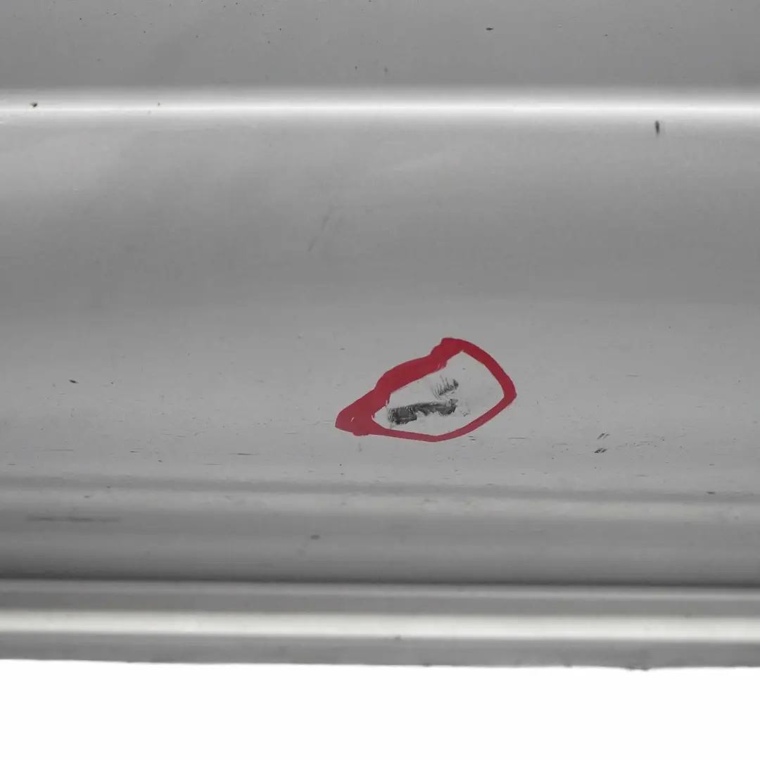 BMW E60 Side Skirt M Sport M5 Door Sill Cover Right O/S Titansilber Silber - 354 - SKU 0396900-TS2 - Part number 0396900