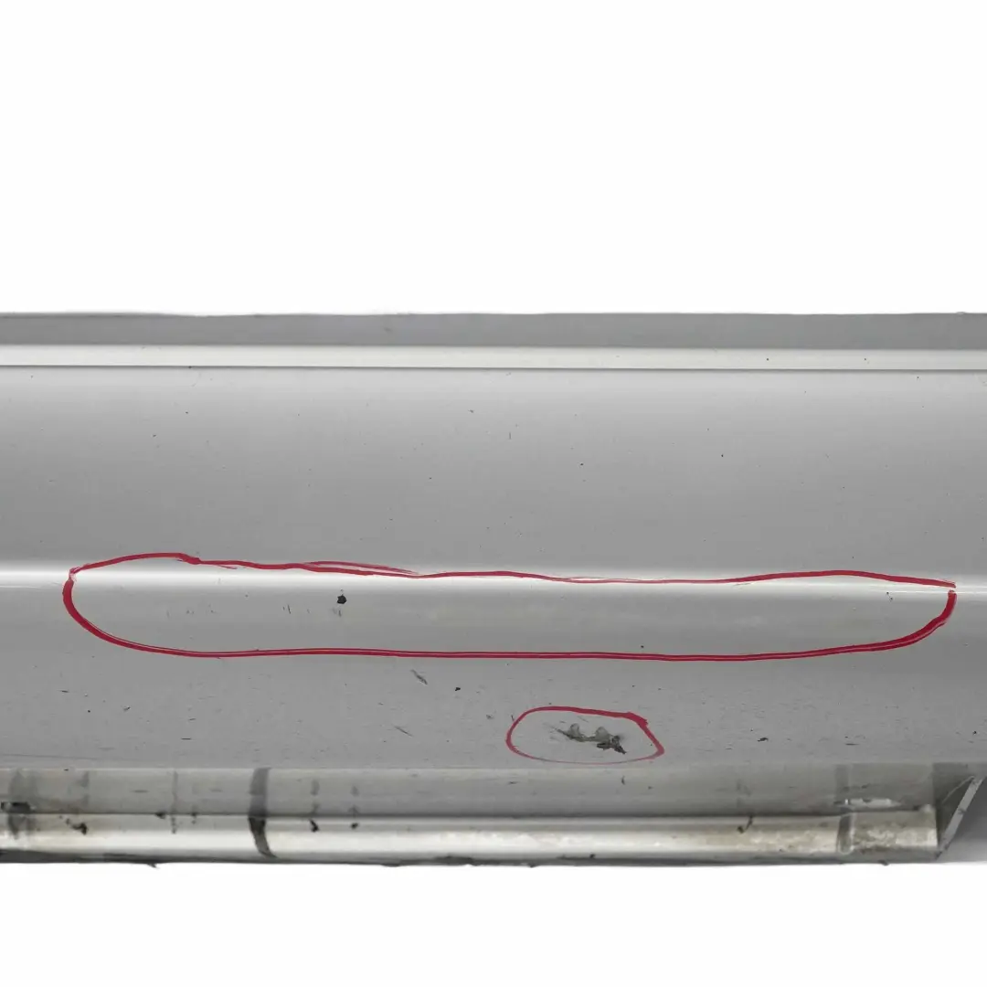 BMW E60 Side Skirt M Sport M5 Door Sill Cover Right O/S Titansilber Silber - 354 - SKU 0396900-TS2 - Part number 0396900