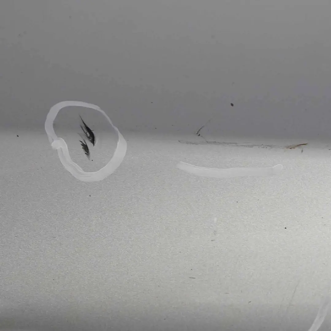 BMW E60 Side Skirt M Sport M5 Door Sill Cover Right O/S Titansilber Silber - 354 - SKU 0396900-TS3 - Part number 0396900