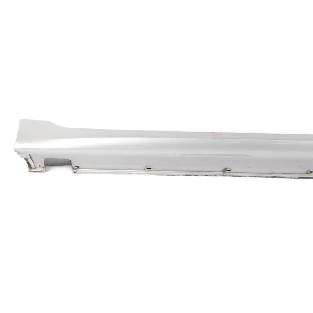 Door Sill Cover Skirt Right O/S Titansilber Silber 354 to BMW E60 E61 M Sport M5 with Part number 0396900 BMW E60 E61 M Sport M5 Door Sill Cover Skirt Right O/S Titansilber Silber 354 - SKU 0396900-TS - Part number 0396900